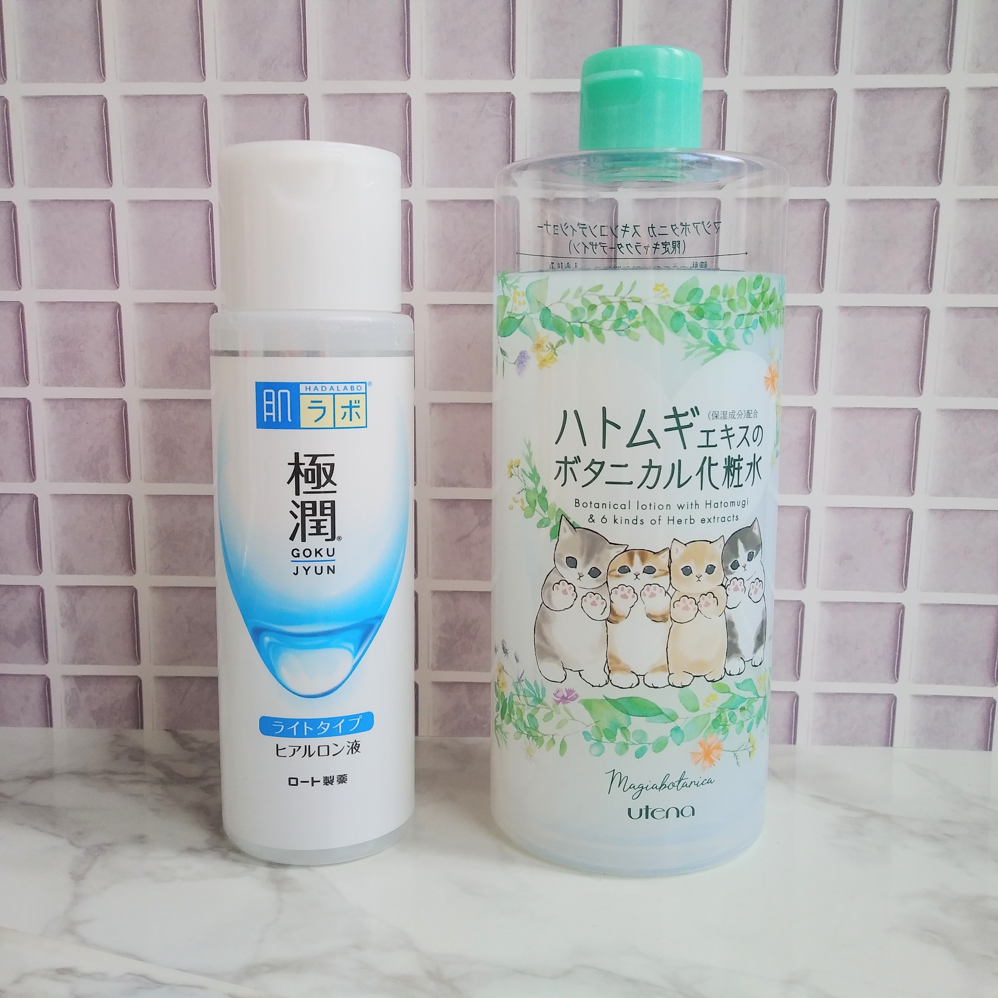 化粧水セット(2つセット、コットンつき) コットン・ラボ 2Wayコットン