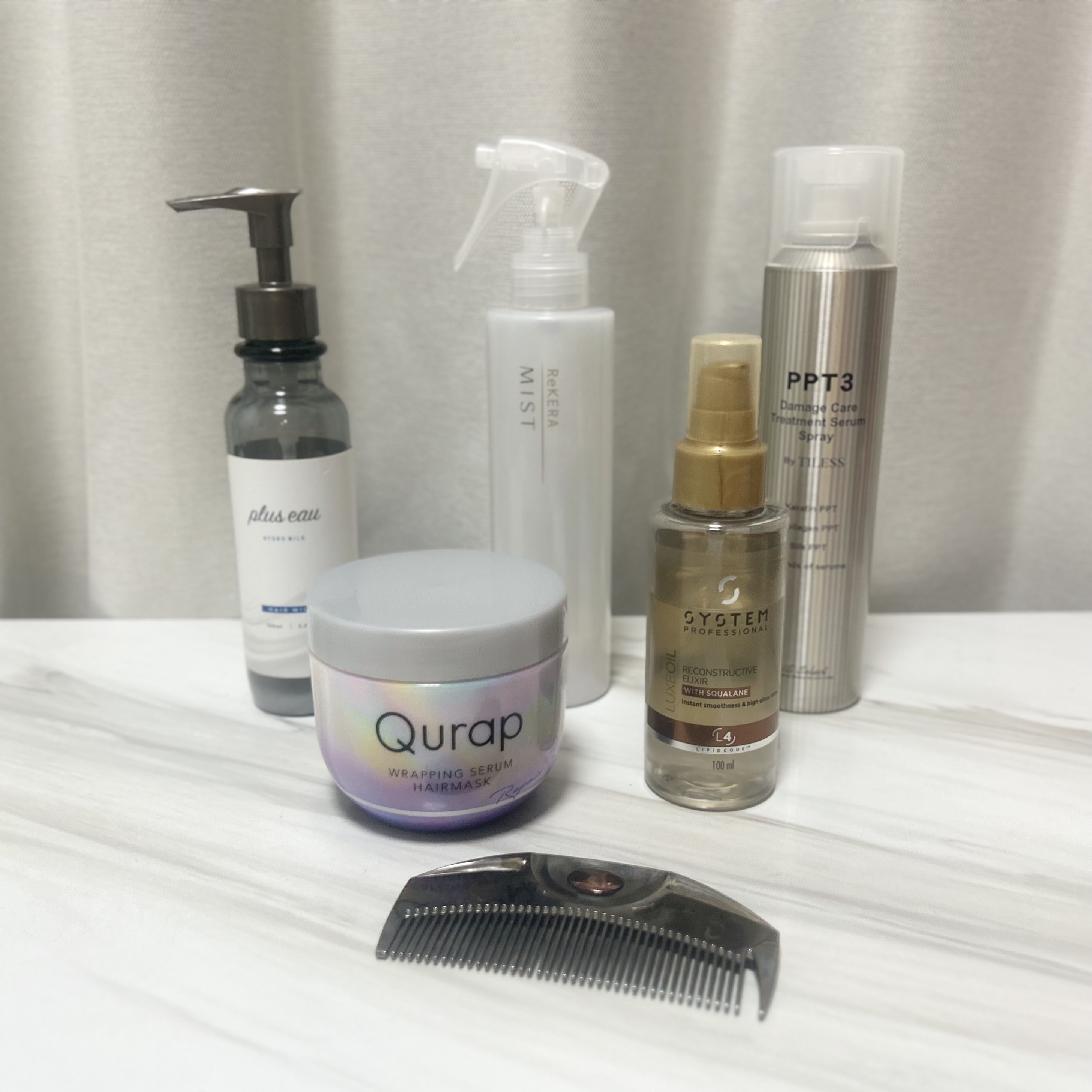 自宅でのセルフケアのみ！パサつきヘアを救ったヘアケアアイテム｜倉科